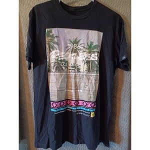 Young & Reckless Y&R Black 1986 Reckless  Graphic T-Shirt.  Size M.